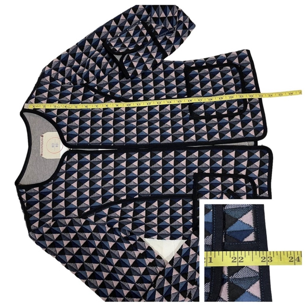 Anthropologie Hei Hei Vala Quilted Jacket - Navy/Marin - Medium - Picture 3 of 6